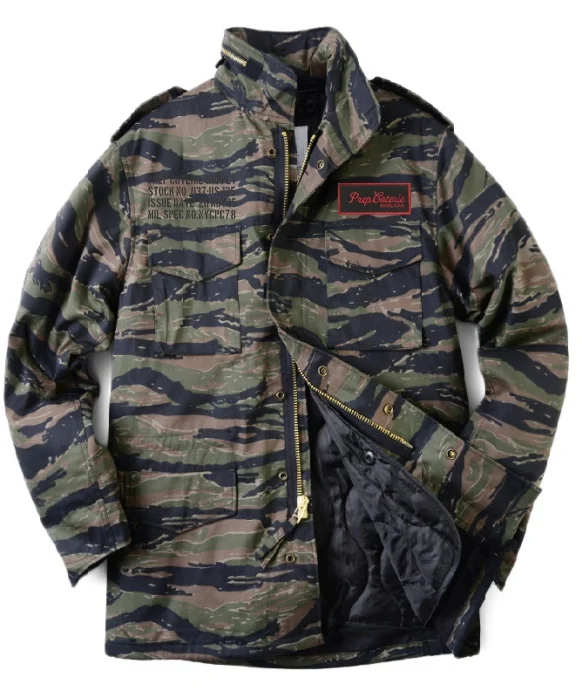 1piu1uguale3×AKM tiger camo JKT M-65 1piu1uguale3×AKM tiger camo JKT M-65 - メルカリ